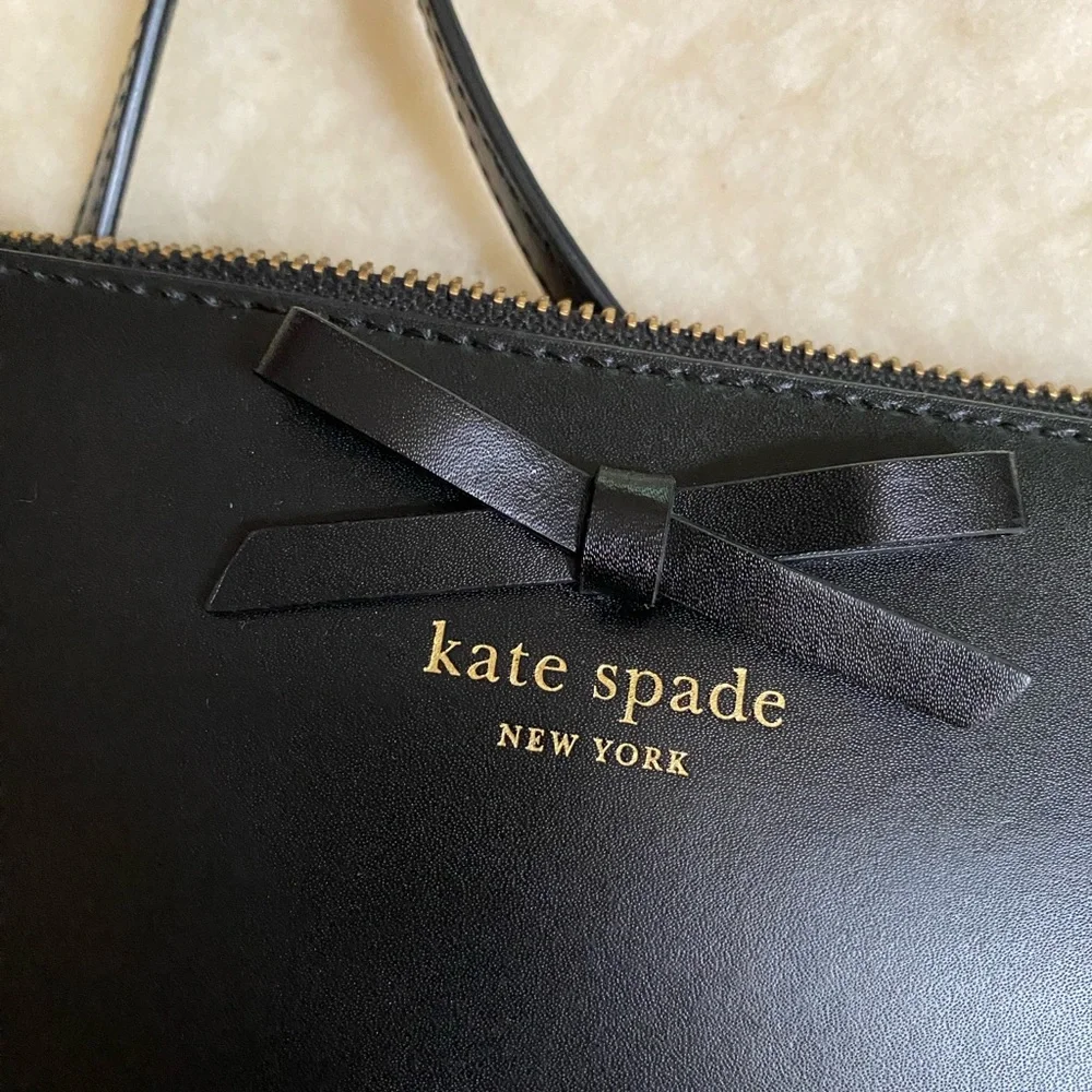 Kate Spade Black Leather Crossbody Bag